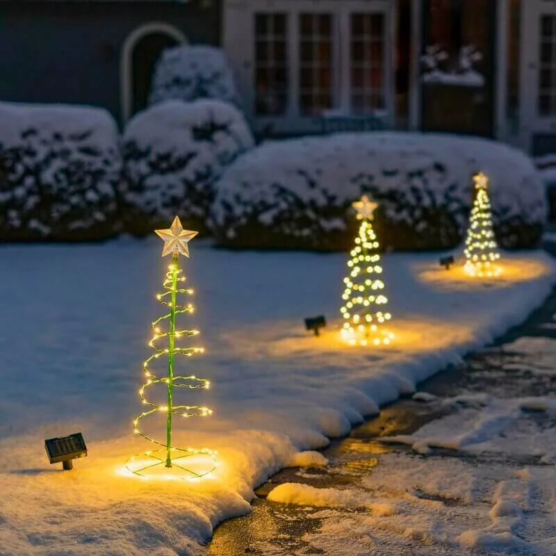SolarTree – Der magische LED-Weihnachtsbaum mit Sonnenenergie