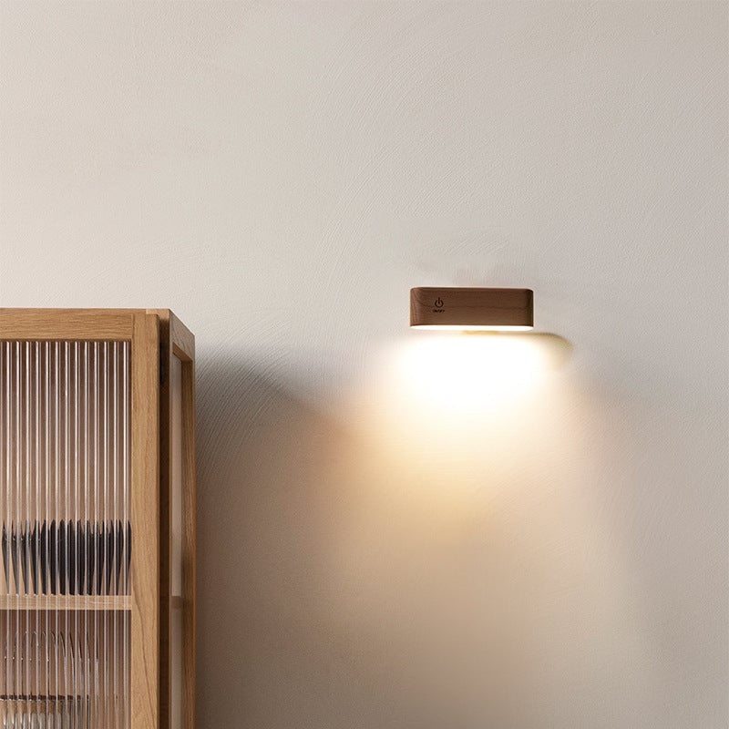 50% RABATT | HaloWood - 360° Rotierende magnetische Lampe [Letzter Tag Rabatt]