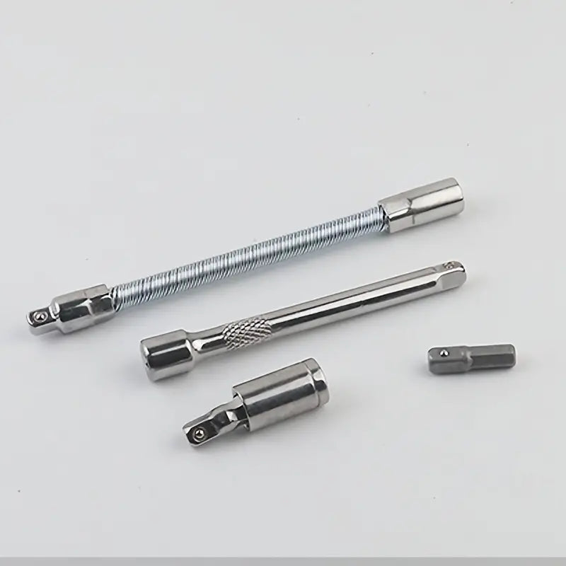 Tooloria Werkzeugkoffer | 46-teiliges Set & verchromter Stahl | Für Heimwerker & Profis | Mobil, robust & übersichtlich sortiert