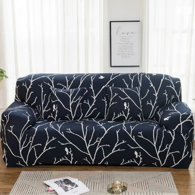 FlexiHome Stretch-Sofabezug | Zeitgemäße Passform | Umfassender Schutz für 1–4-Sitzer-Sofas | Waschbar & Trendig