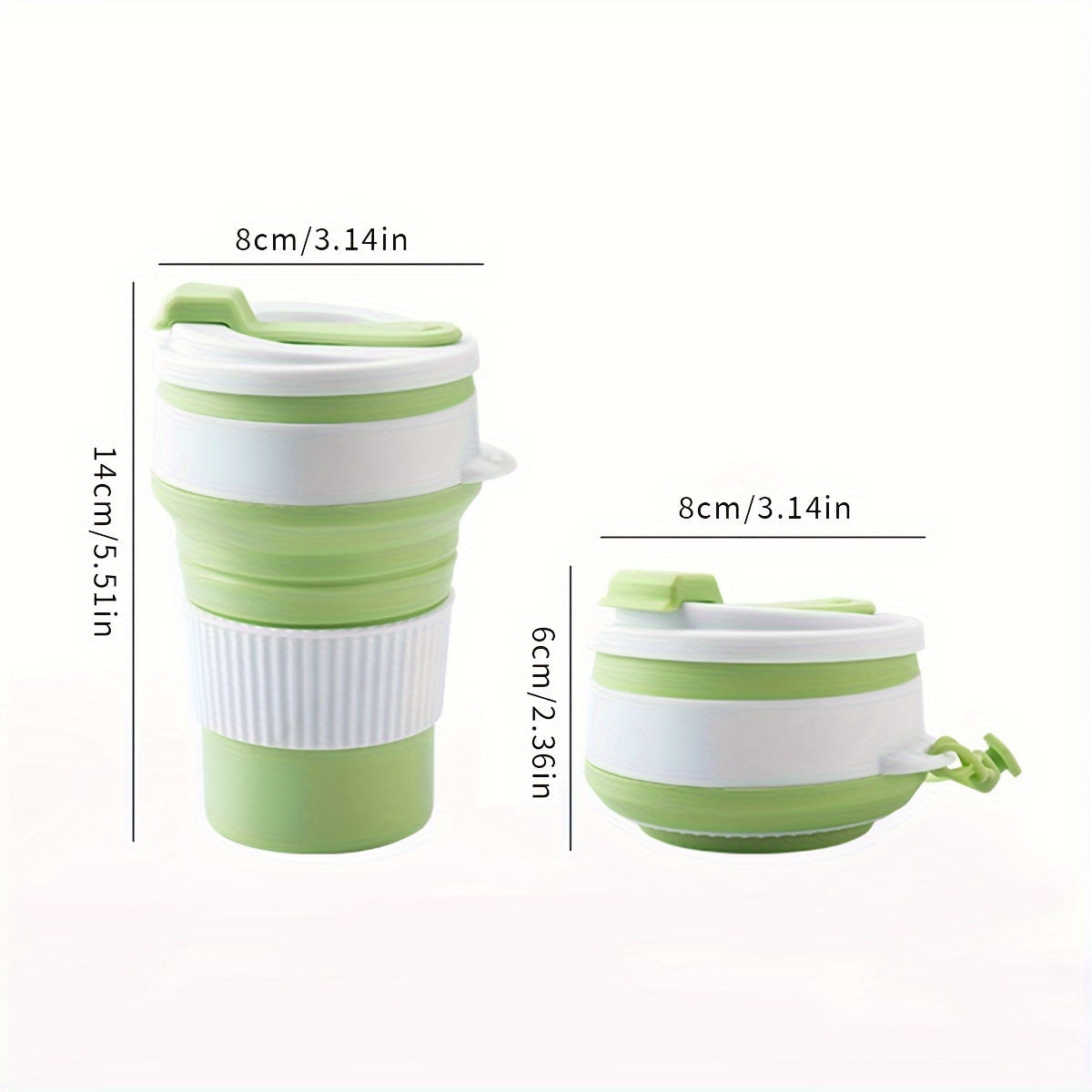 FlexiCup | Faltbecher aus Silikon | Auslaufsicher & Kompakt | BPA-frei