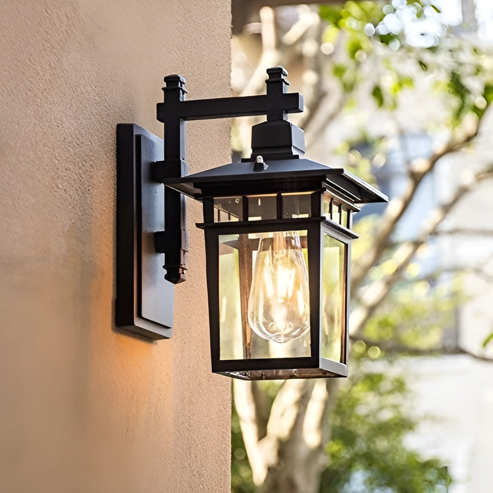 Lumaro Außenwandleuchte | Wetterfest & Modernes Design | Verstellbarer Kopf | Erhältlich in Schwarz oder Bronze