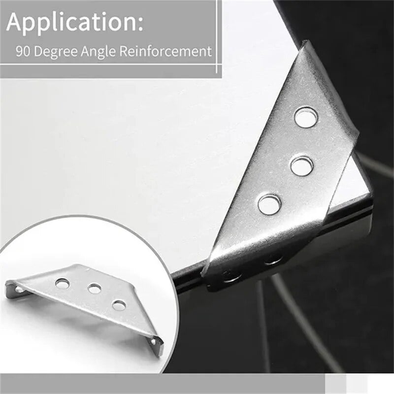 5+5 GRATIS | SteelTight - Eckverbinder aus Stahl - Verstärken Sie Ihre Möbel [Letzter Tag Rabatt]
