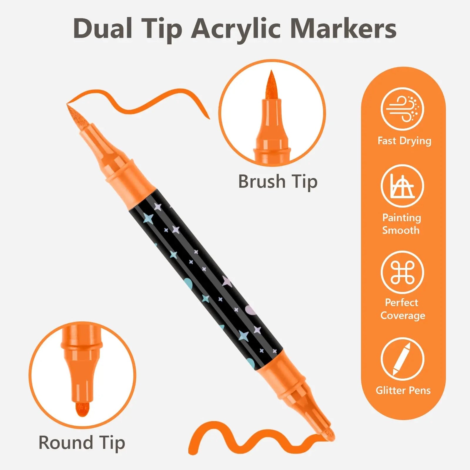 GlitzCraft – Verwandle Deine Kunst mit lebendigen, funkelnden Pinselstrichen