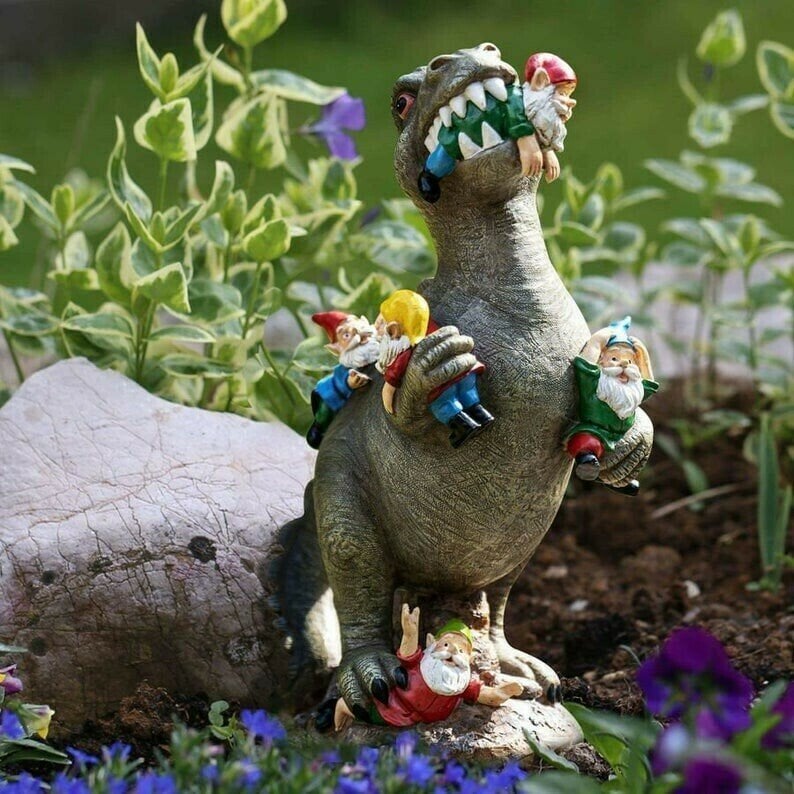 DinoMunch – Der freche Blickfang für Ihren Garten