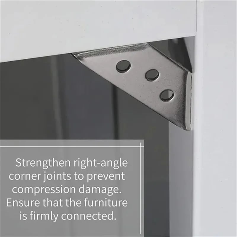 5+5 GRATIS | SteelTight - Eckverbinder aus Stahl - Verstärken Sie Ihre Möbel [Letzter Tag Rabatt]