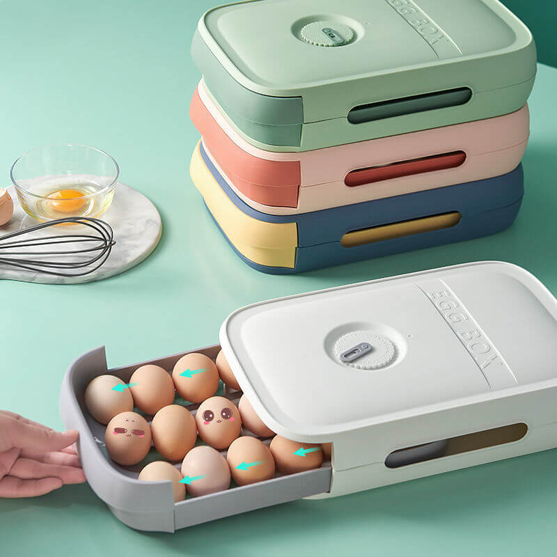 EggSlide – Deine Eier immer frisch & griffbereit!