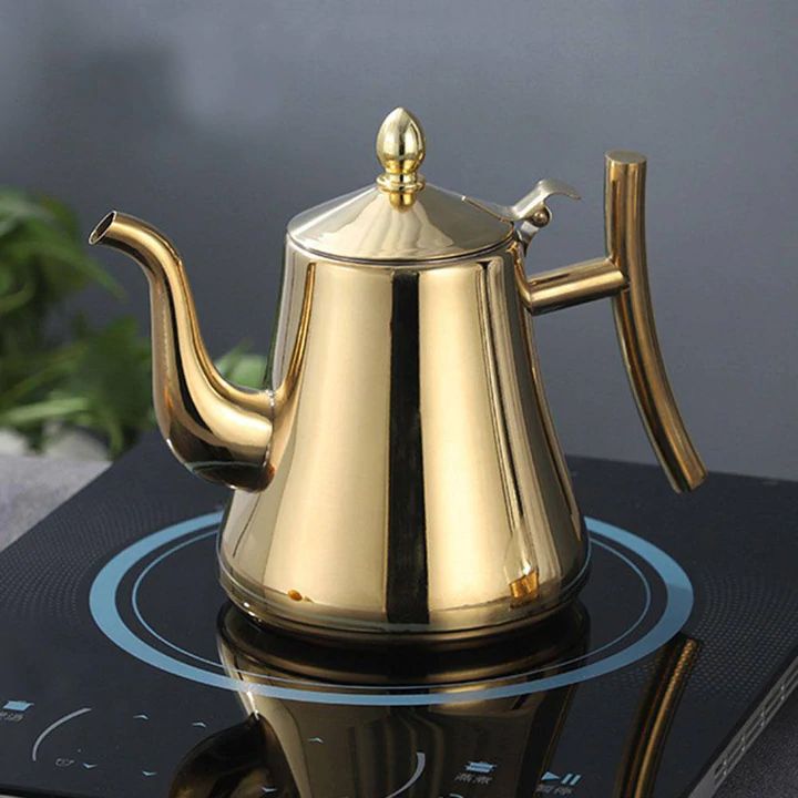 Klivessa HeatEase | Edelstahl Wasserkocher | Abnehmbar | 1,2 L | Ergonomisches Design