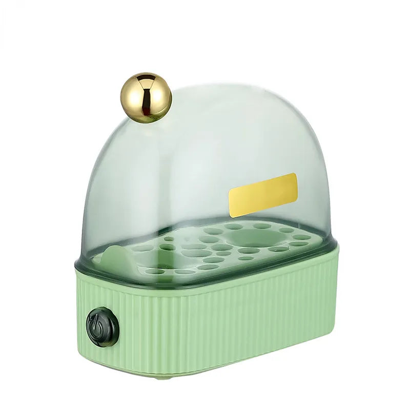 Eggvero | Kompakter Eierkocher | Vintage-Look & Abschaltautomatik | Für 1–2 Eier