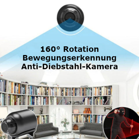 VisuraCam Sicherheitskamera | 1080P HD | Bewegungserkennung | Kabellos & App-gesteuert