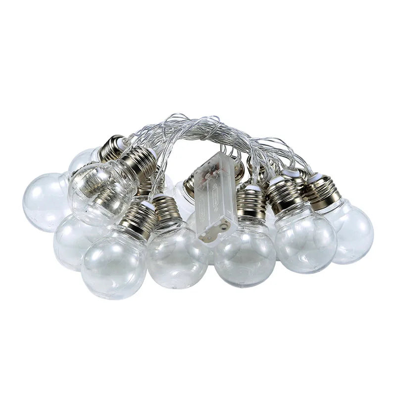 LumiGlow LED-Lichterkette | Warmweiß oder Mehrfarbig | USB- und batteriebetrieben | Geeignet für Innen- und Außenbereich