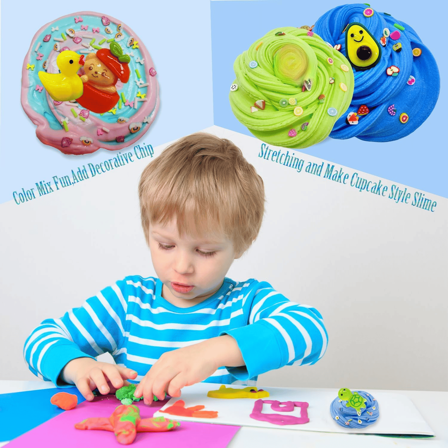 CalmiKraft - Ultimative Stresslinderung mit weichem, nicht klebrigem Ton-Schleim