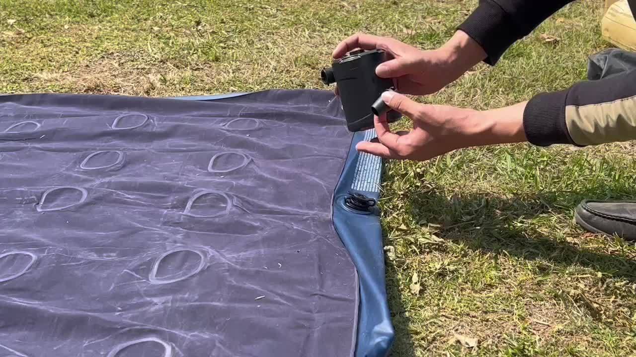 AirPuff Mini Luftpumpe | USB-Aufladbar & Kabellos | Kompakt & Robust | Ideal für Outdoor & Camping