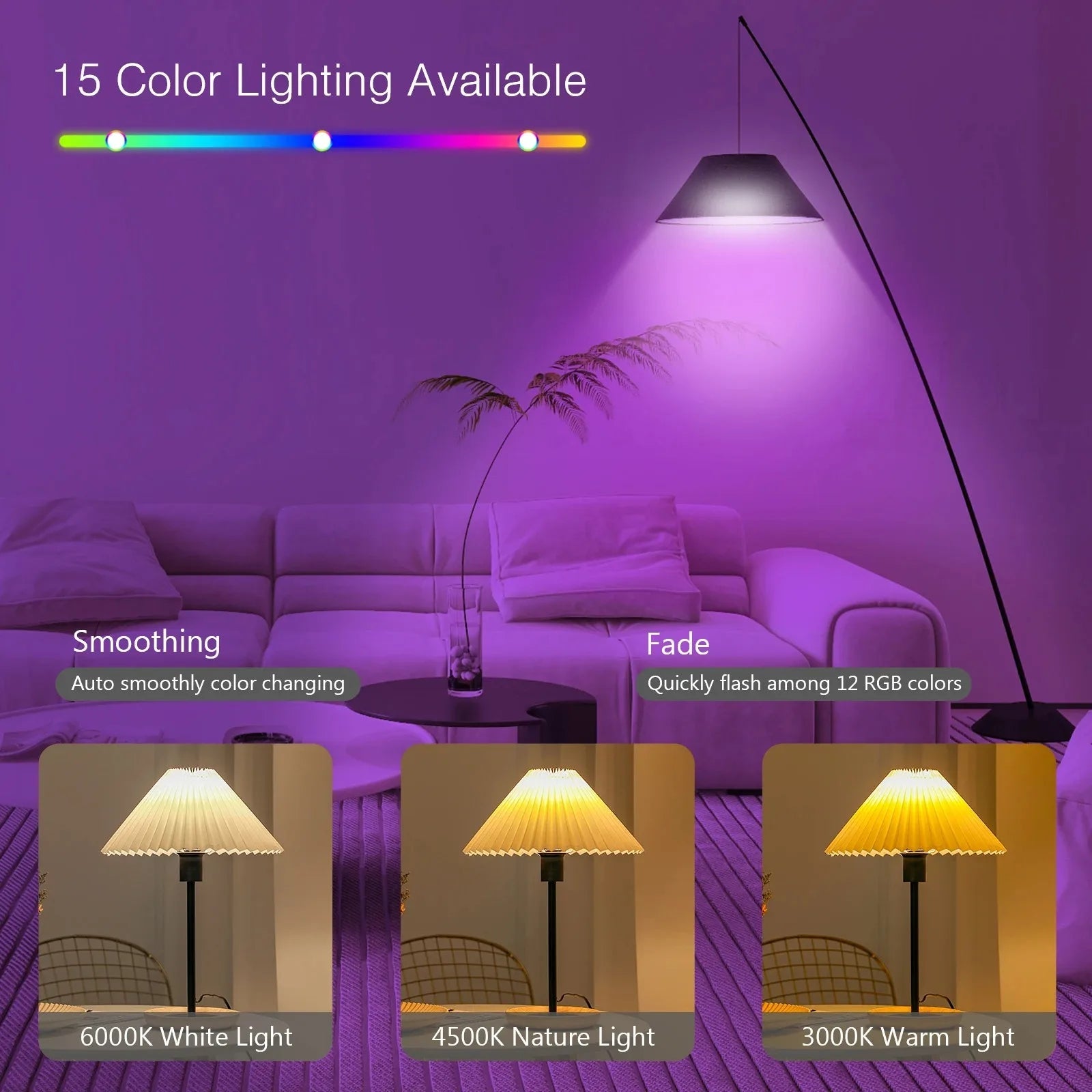 LumoVera | Wiederaufladbare LED-Lampe mit Fernbedienung | RGB & 3 Farbmodi | E27-Fassung | Dimmbar mit Timer | USB-C- und Batterieladung