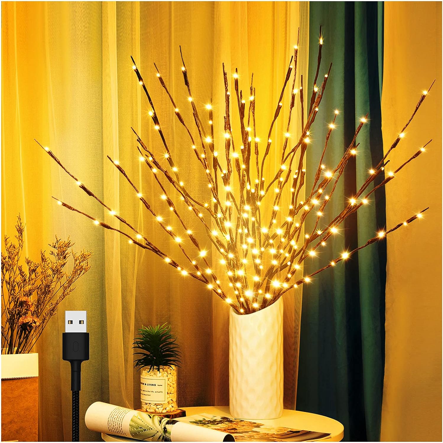 GlowVine - Led-Zweigleuchte