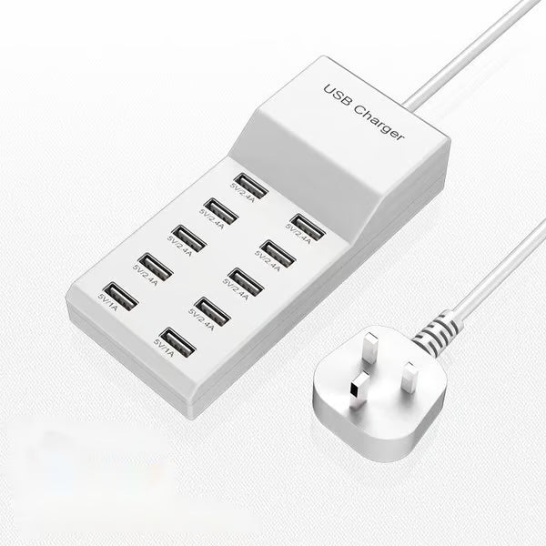 SmartVolt – Der smarte 10-Port-USB-Charger für alle deine Geräte