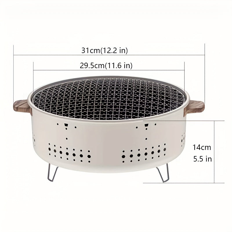 GrillMate™ – Der tragbare Holzkohlegrill für authentisches BBQ-Erlebnis