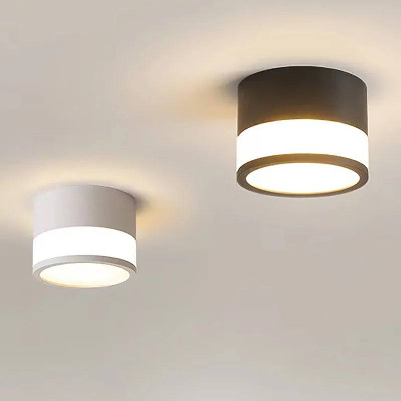 NordicGlow Deckenstrahler | 9W / 15W LED-Aufbauleuchte | Warmweiß, Neutralweiß & Kaltweiß | Aluminium Design-Leuchte