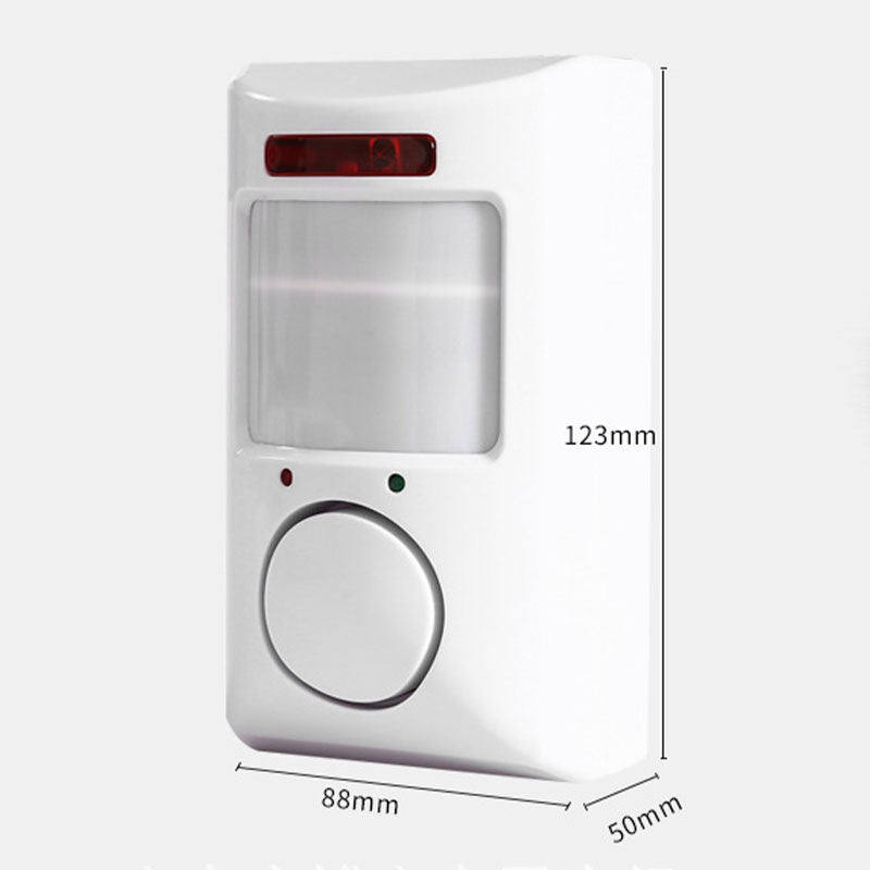 SecureGuard - Stoppt Eindringlinge sofort mit lautem 105dB Sirenenalarm