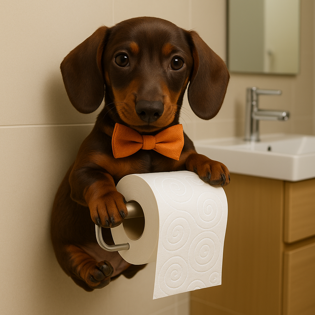 PawRoll – Der süßeste Helfer in deinem Badezimmer!