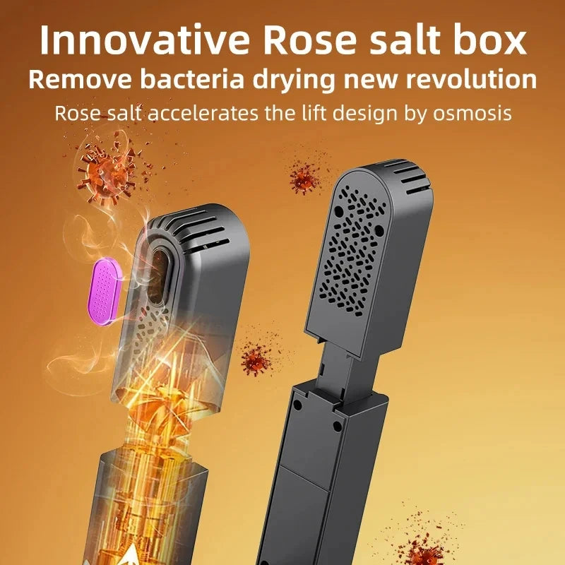 DryStep Eco | Energieeffizienter Schuhwärmer | Kompakt, Schnell & Anpassbar | Geeignet für Turnschuhe, Stiefel & Sportschuhe