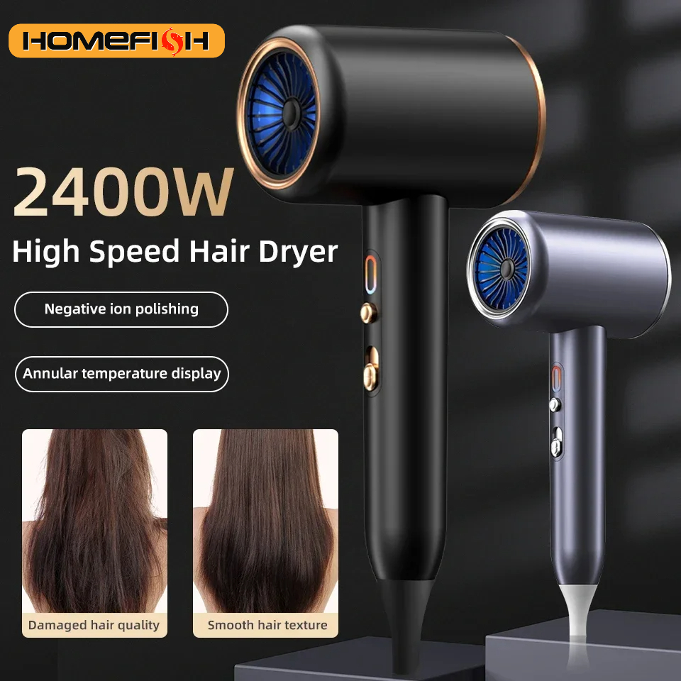 HairLuxe 2400 | Profi Haartrockner | Ionen-Technologie | Schnelles & Schonendes Styling