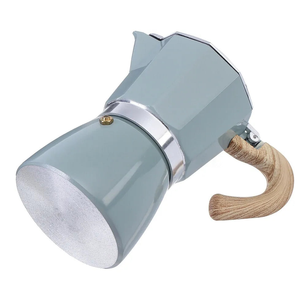 MokaVivo Espressokocher | Für Herd & Outdoor | Klassisches Design | Aluminium