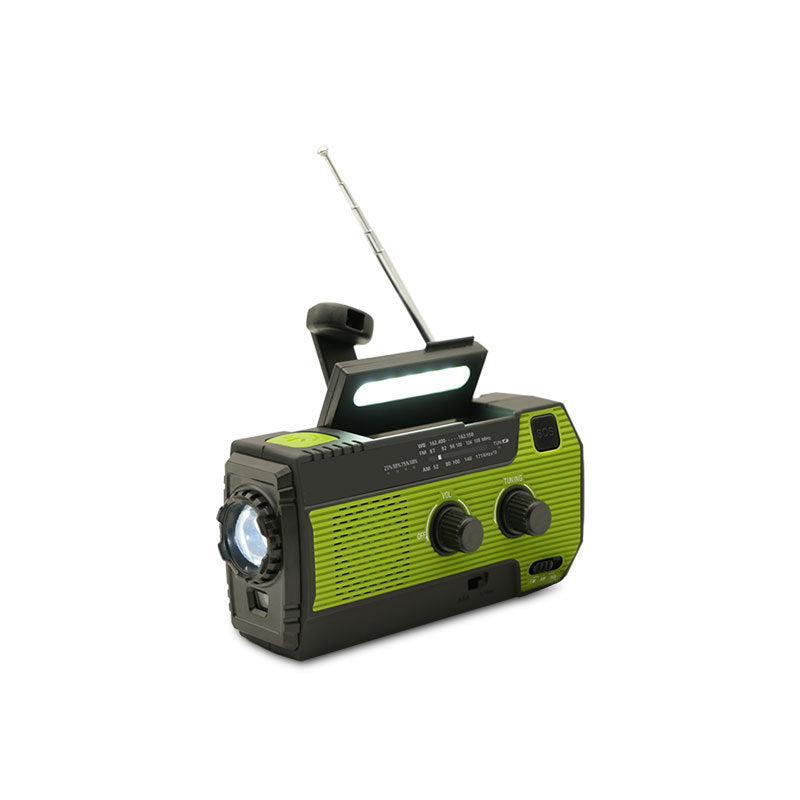 PowerSafe AllSafe Radio | Multifunktionale Notfallstation | Solarbetrieben | Powerbank & FM/AM/Wetterradio