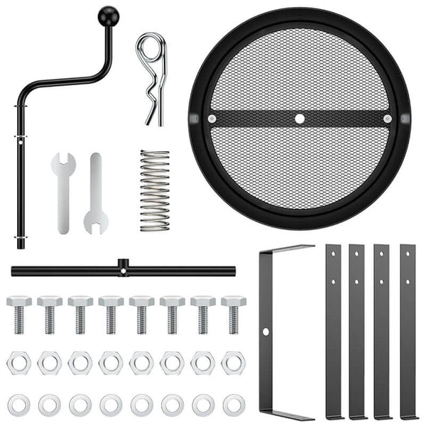 GardenMaster SiftPro | Rotierendes Sieb für Erde & Kompost | Ergonomisch & Effizient | Mit Metallrahmen