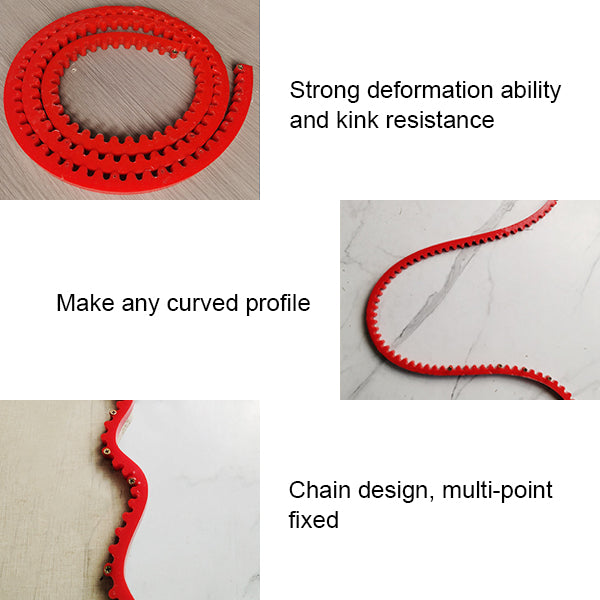FlexiStrip Pro – Die flexible Schablone für perfekte Kurven