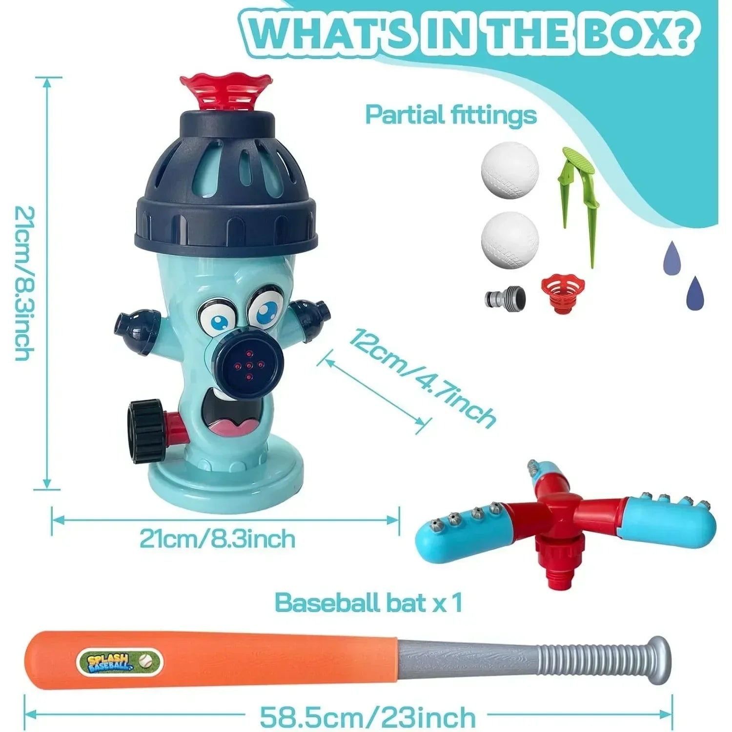 SplashSlugger – Baseball trifft Wasserspaß im Garten