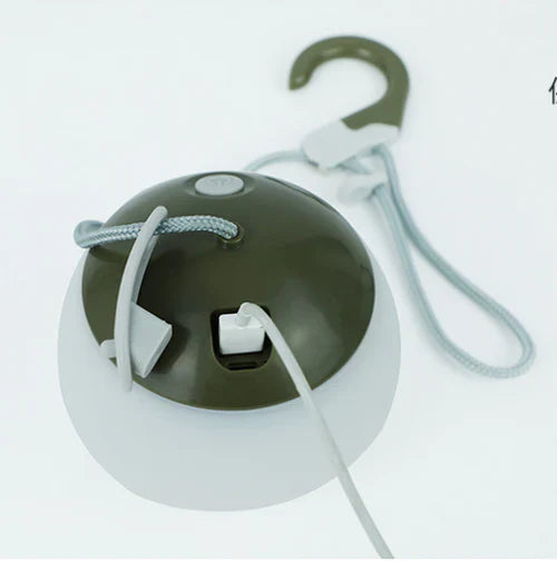 Campeluna | Retro LED-Campinglampe | Wiederaufladbar & Leicht | Für Outdoor & Zuhause