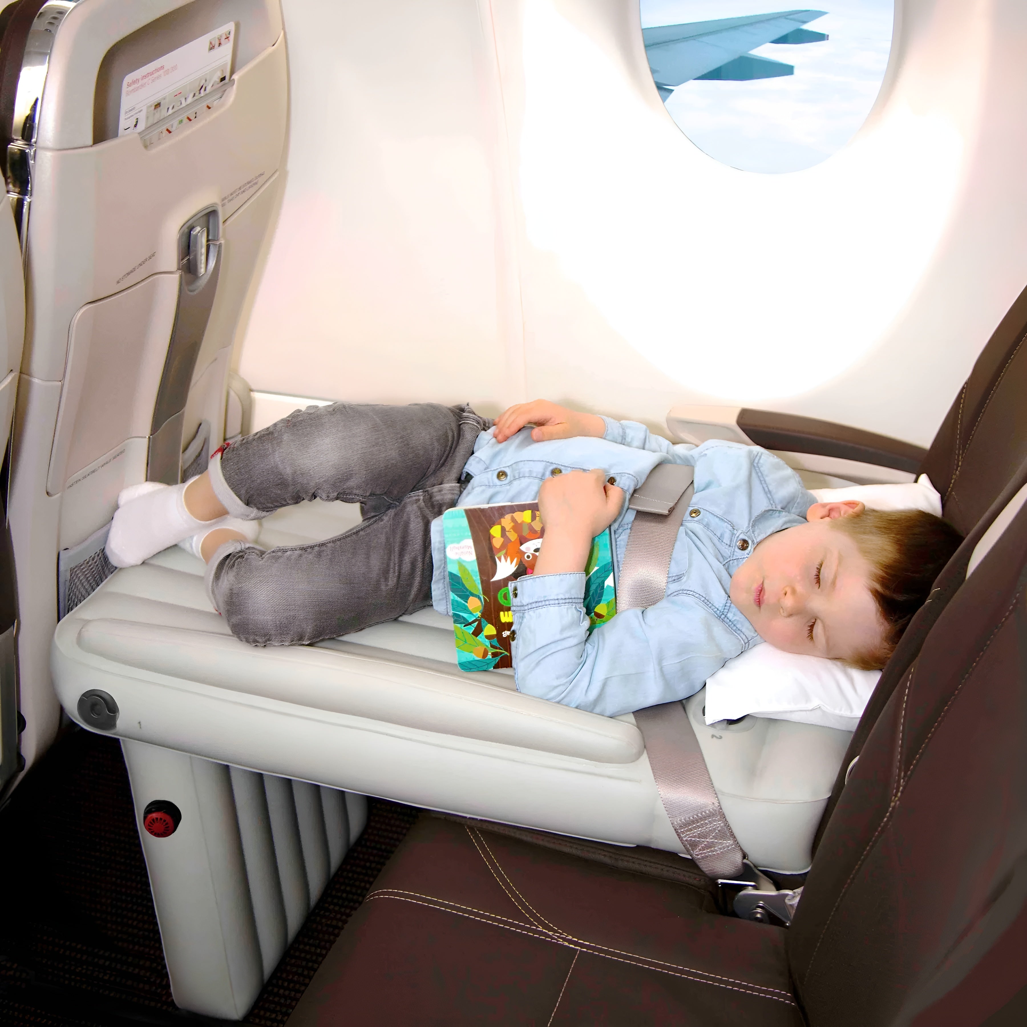 TravelMate Kids Air Mattress | Aufblasbare Reisebettmatratze für Kinder | Schnell Aufblasbar & Kompakt