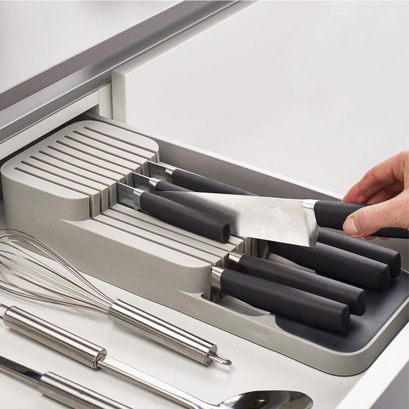 KitchenPort - ABS-Besteckhalter + Besteckset