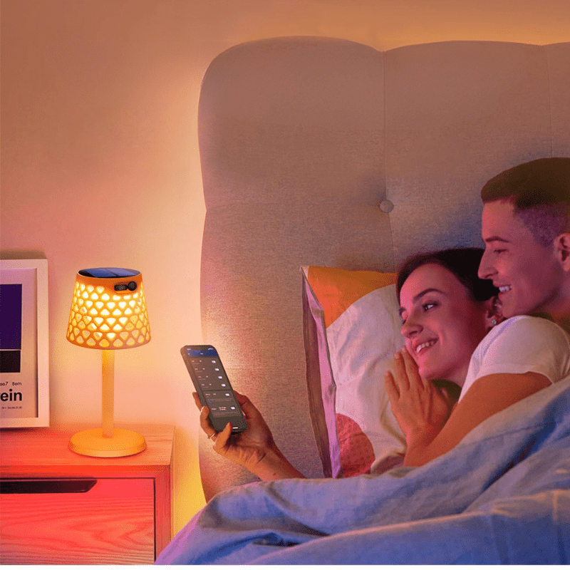 Lunetra Flex | Solar Tischleuchte | USB & Solar | Für Innen & Außen