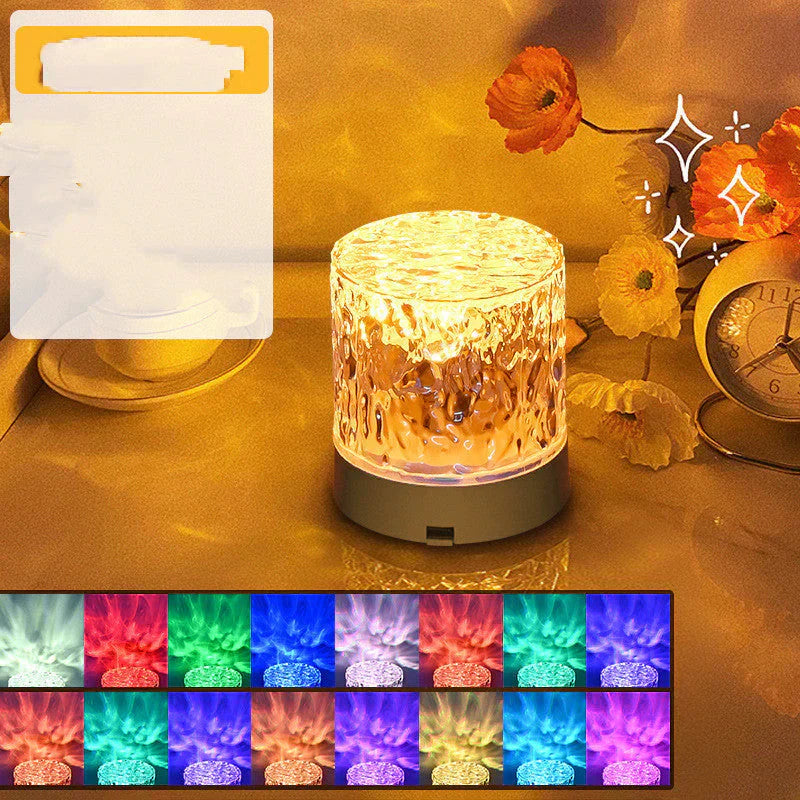 LumoraGlow | RGB Stimmungslicht | Wellenprojektion | Mit Fernbedienung