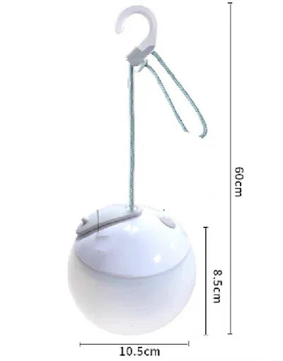 Campeluna | Retro LED-Campinglampe | Wiederaufladbar & Leicht | Für Outdoor & Zuhause