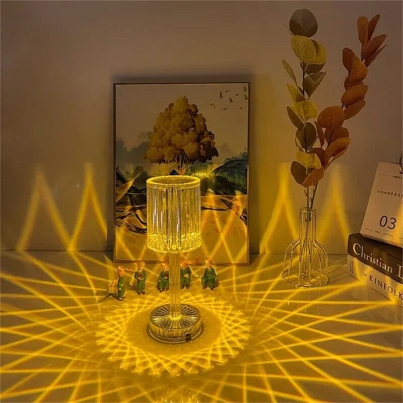 DiamondCrystal - Touch Dimmbare LED-Tischlampe [Letzter Tag Rabatt]
