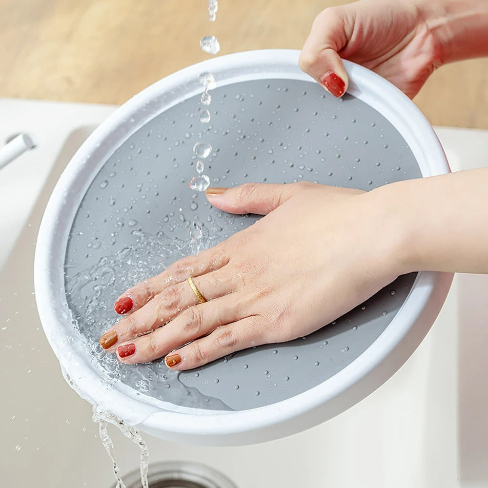 SpinShelf - Runder Küchen-Drehteller Organizer 2-Etagen
