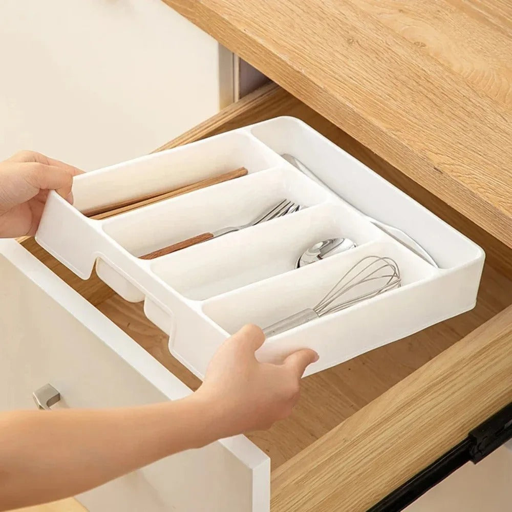 NeatDivider - Besteck-Organizer mit 4/5 Fächern