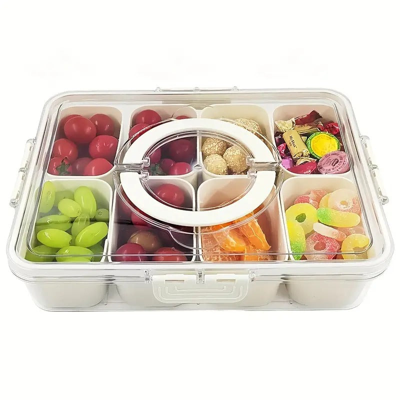 SnackMate – Die stylische Snackbox mit 8 Fächern für jede Gelegenheit
