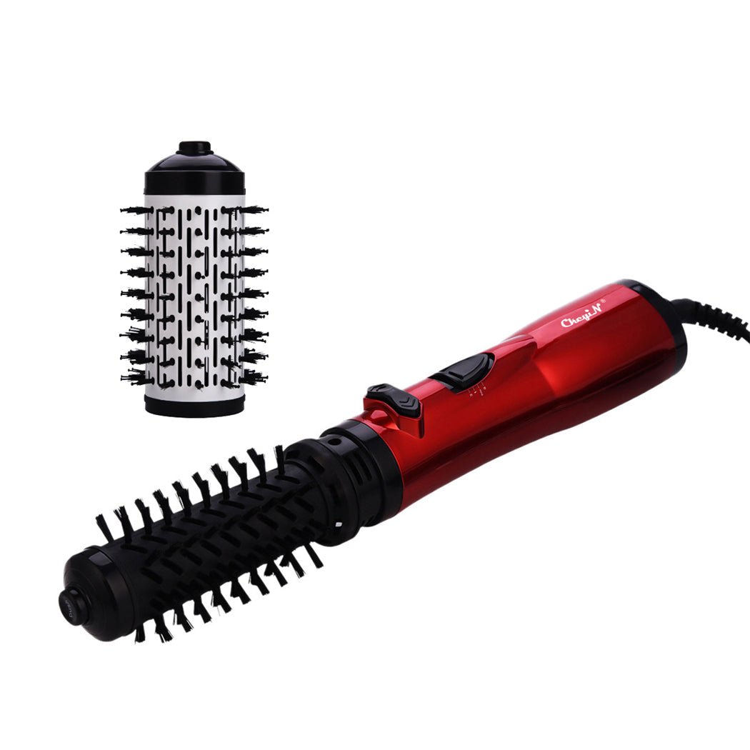 GlamAir 2-in-1 Warmluftbürste | Haartrockner & Glättbürste | Keramikbeschichtung | 3 Temperaturstufen | Salon-Styling Zuhause