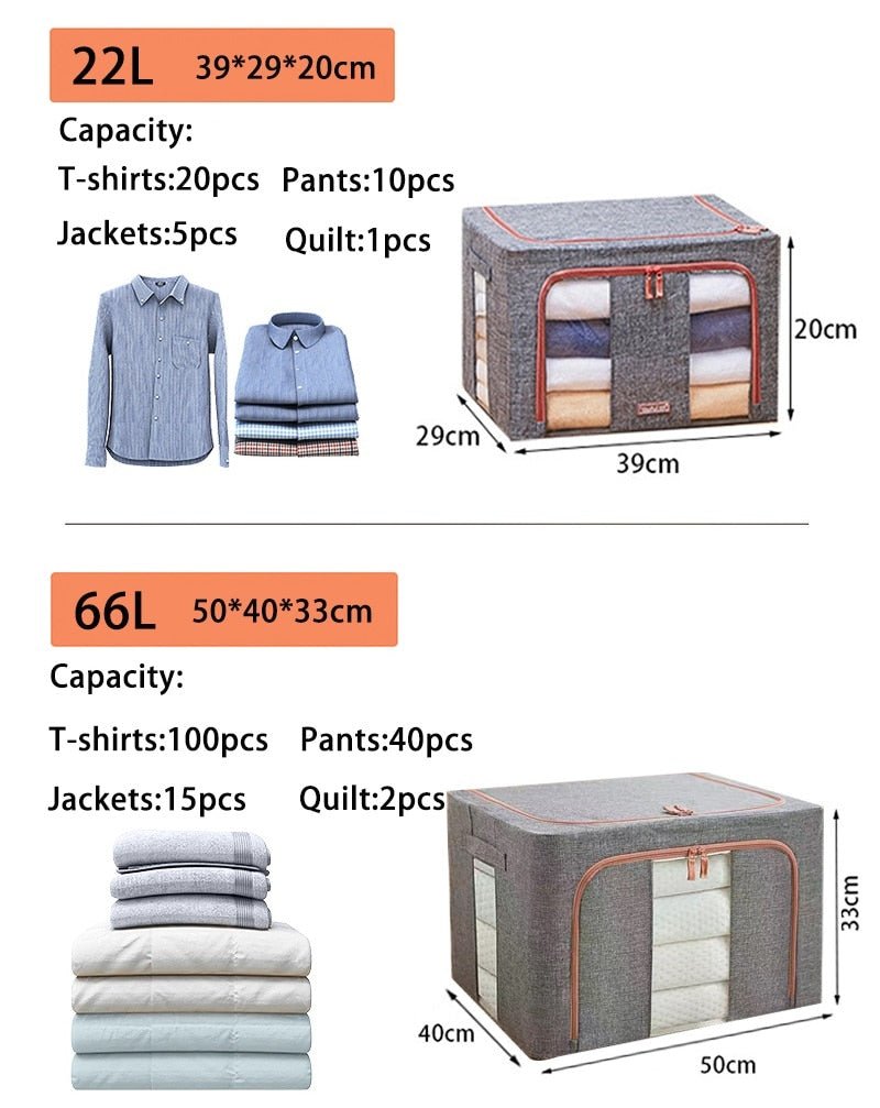CollaptiBox - Organizer Aufbewahrungsbox faltbar [Letzter Tag Rabatt]