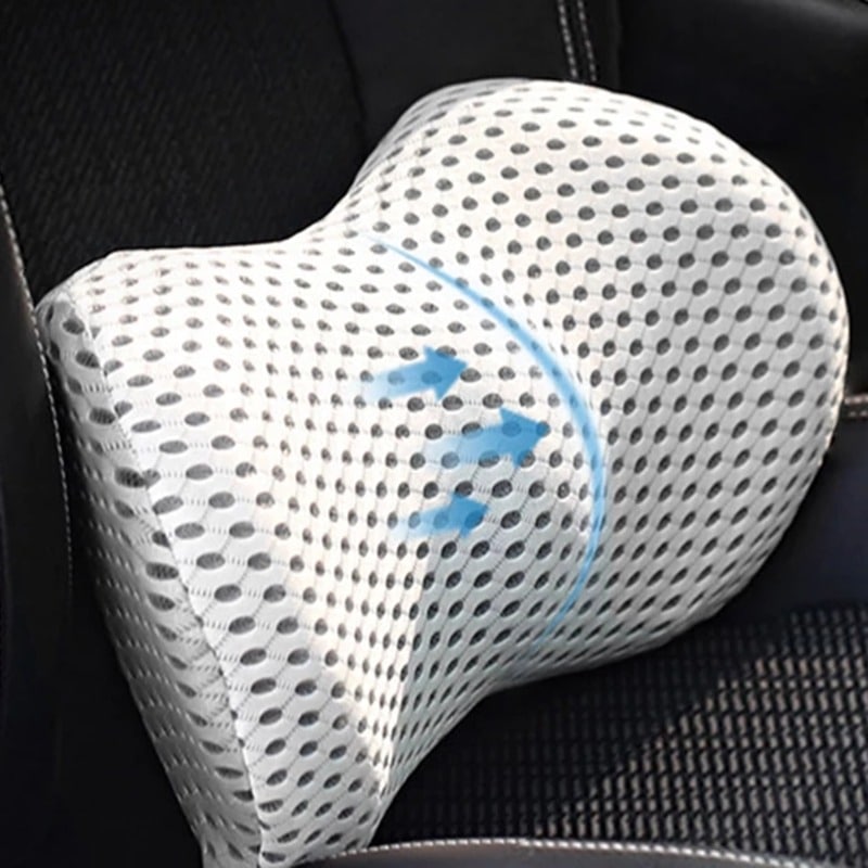 BackComfort Lendenkissen | Ergonomische Rückenstütze | Für Büro, Auto & Zuhause
