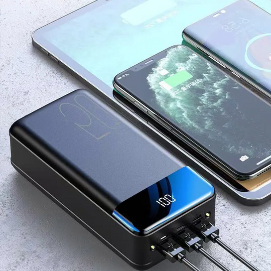 Enerzium Titan | Powerbank 100.000 mAh | Schnellladen | Kompakt & Vielseitig
