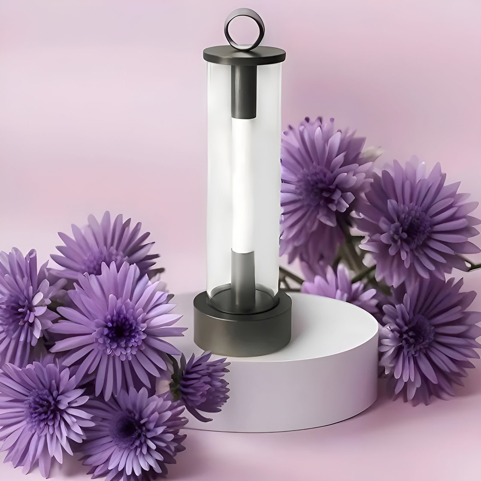 GlareLite | Mini-Tischlampe | Kabellos & Dimmbare | Modernes Design
