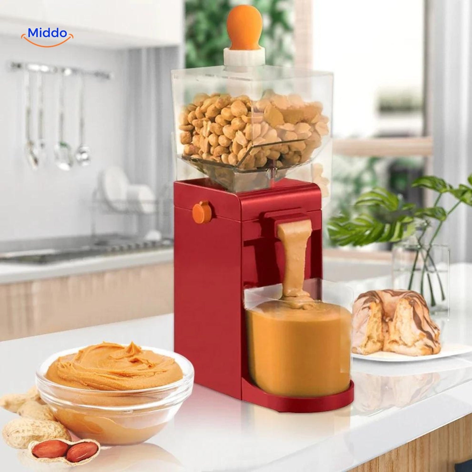 NutriPress – Der elektrische Erdnussbutter-Maker für frische, gesunde Aufstriche