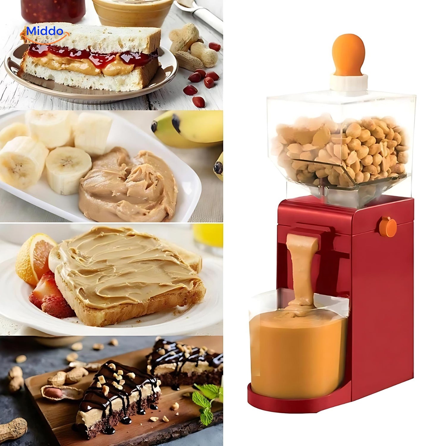 NutriPress – Der elektrische Erdnussbutter-Maker für frische, gesunde Aufstriche