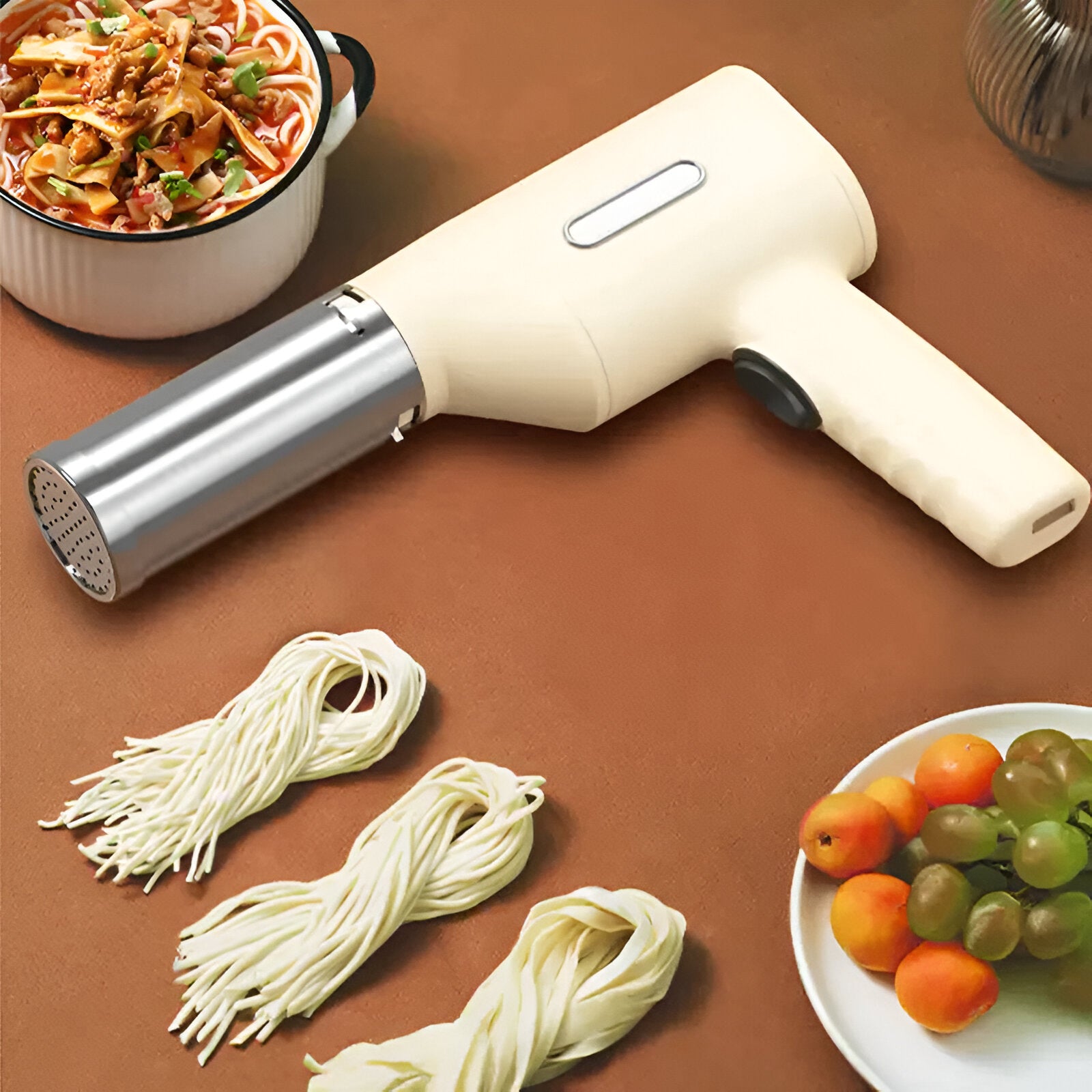 PastaBang – Elektrische Nudelmaschine für den Handbetrieb