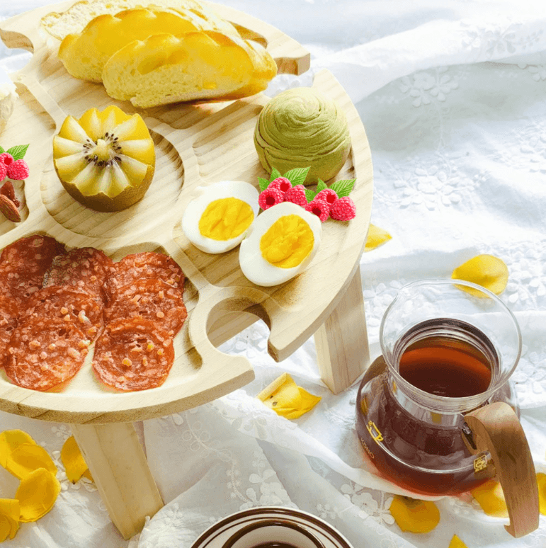 SnackTable – Dein faltbarer All-in-One Tisch für perfekte Picknicks!!